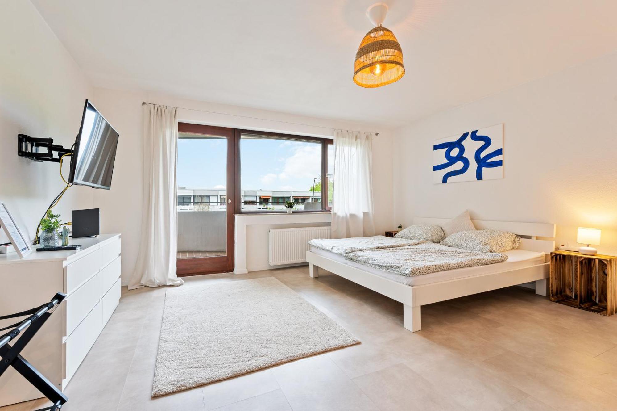 Idyl Kostenloser Privat-Parkplatz Wifi Smarttv Balkon Ludwigsbourg Extérieur photo