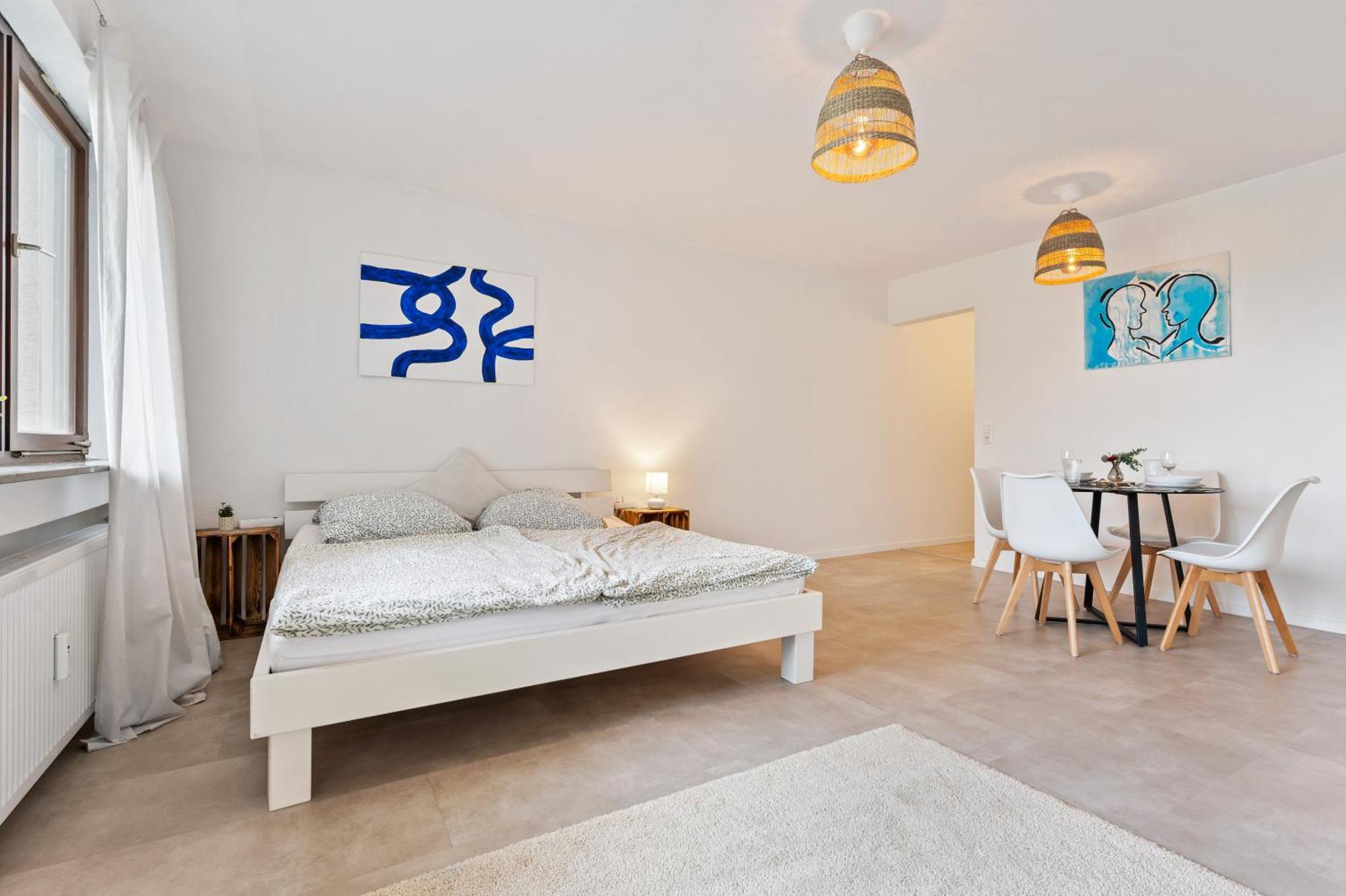 Idyl Kostenloser Privat-Parkplatz Wifi Smarttv Balkon Ludwigsbourg Extérieur photo